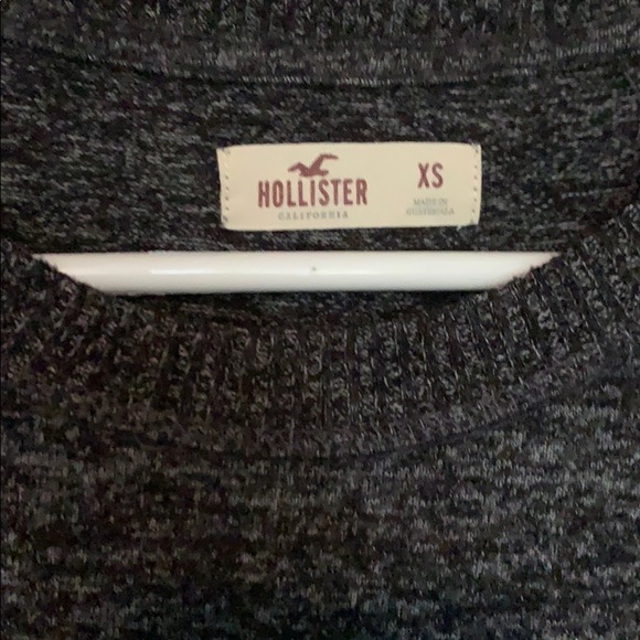 Hollister oversized soft sweater gray XS - Picture 2 of 3